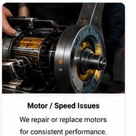 Treadmill motor problem