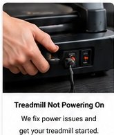 Treadmill power problem
